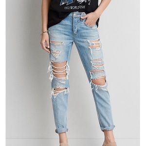American Eagle tomgirl jeans NWT